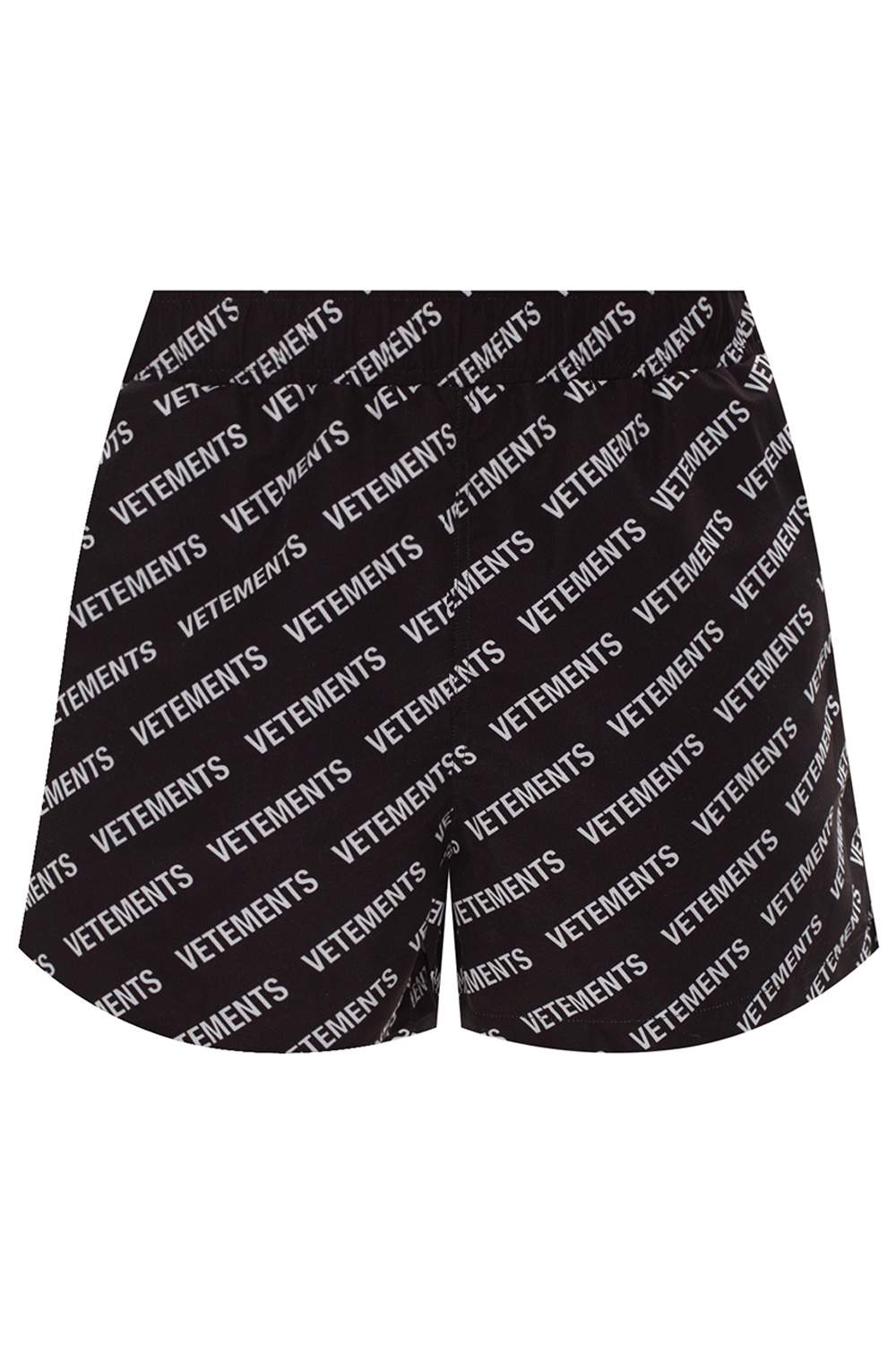 Black Patterned swim shorts VETEMENTS - Vitkac France